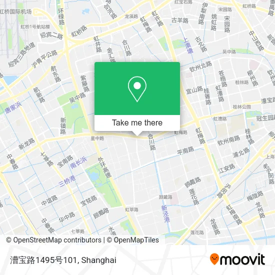漕宝路1495号101 map