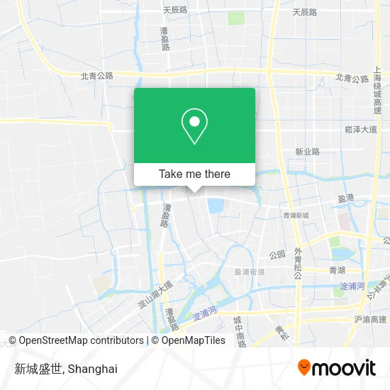 新城盛世 map