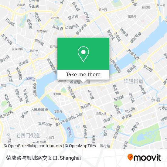 荣成路与银城路交叉口 map