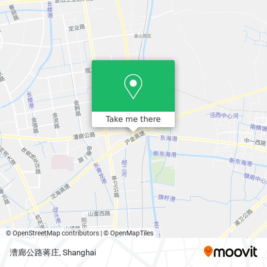 漕廊公路蒋庄 map
