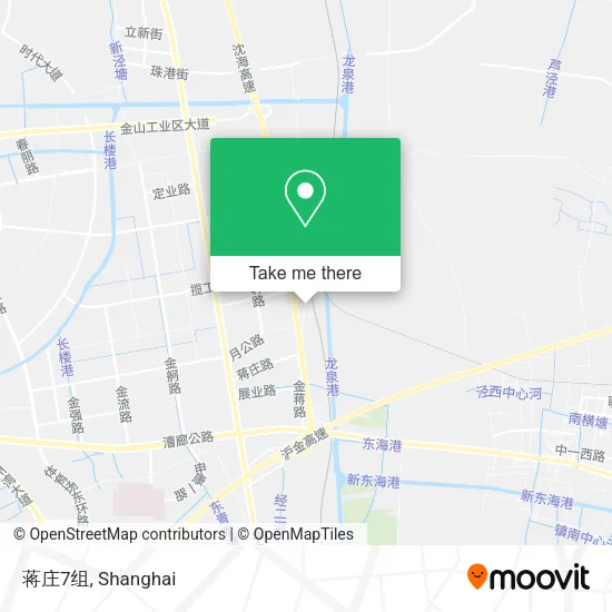 蒋庄7组 map