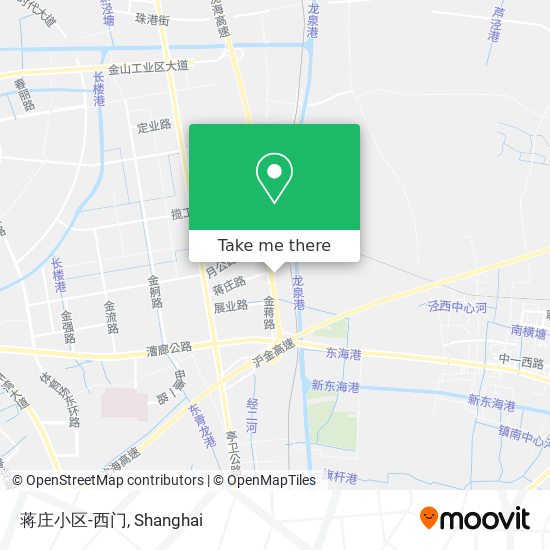 蒋庄小区-西门 map