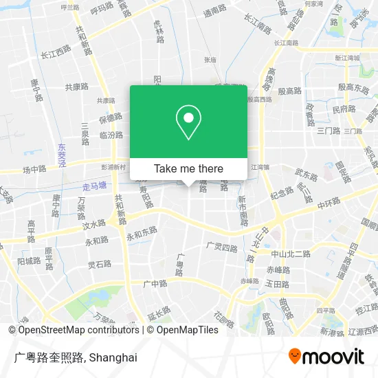 广粤路奎照路 map