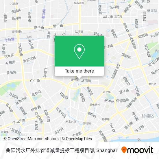 曲阳污水厂外排管道减量提标工程项目部 map