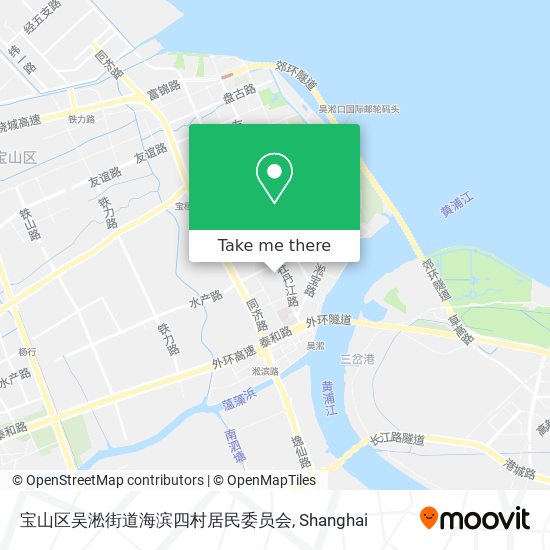 宝山区吴淞街道海滨四村居民委员会 map