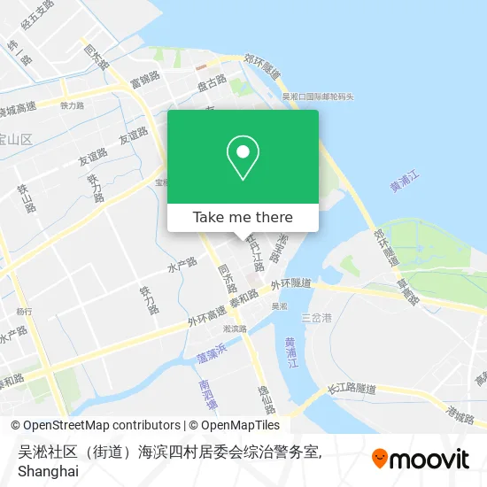 吴淞社区（街道）海滨四村居委会综治警务室 map