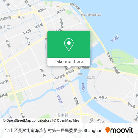 宝山区吴淞街道海滨新村第一居民委员会 map