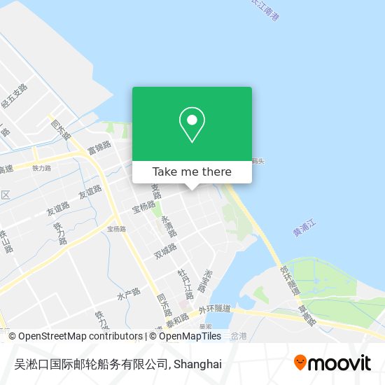 吴淞口国际邮轮船务有限公司 map