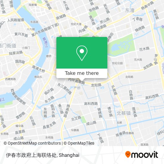 伊春市政府上海联络处 map