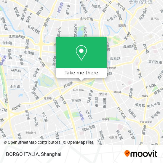 BORGO ITALIA map