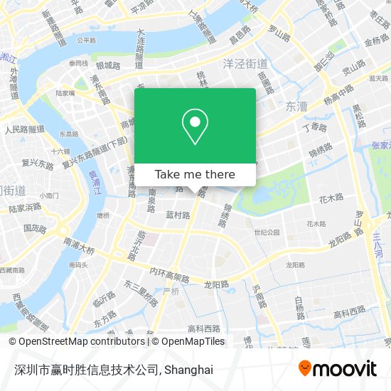 深圳市赢时胜信息技术公司 map