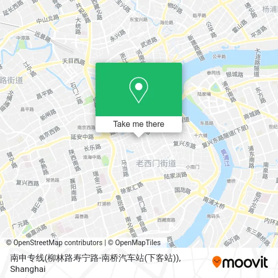 南申专线(柳林路寿宁路-南桥汽车站(下客站)) map
