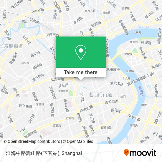 淮海中路嵩山路(下客站) map