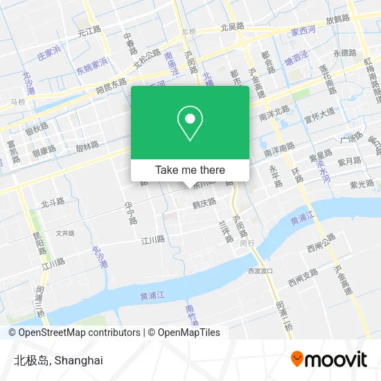 北极岛 map