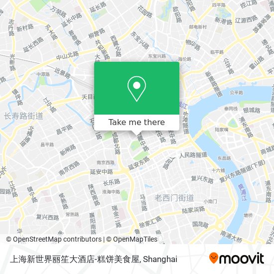 上海新世界丽笙大酒店-糕饼美食屋 map
