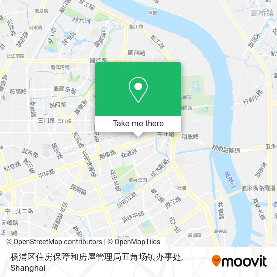 杨浦区住房保障和房屋管理局五角场镇办事处 map