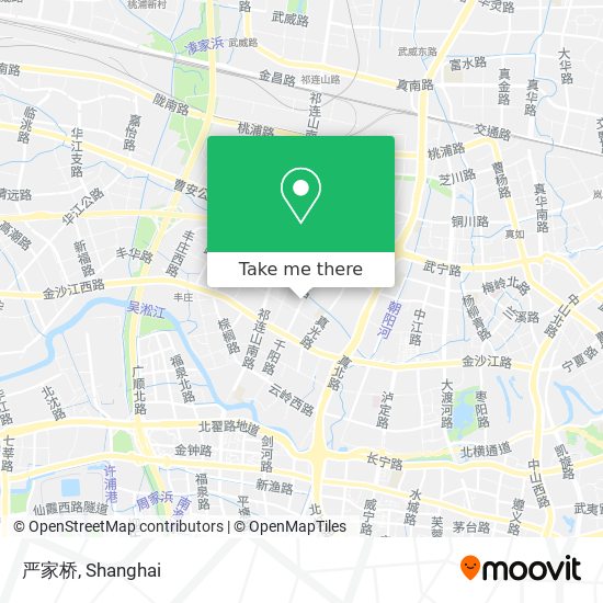 严家桥 map