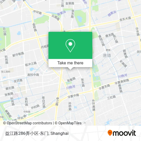 益江路286弄小区-东门 map