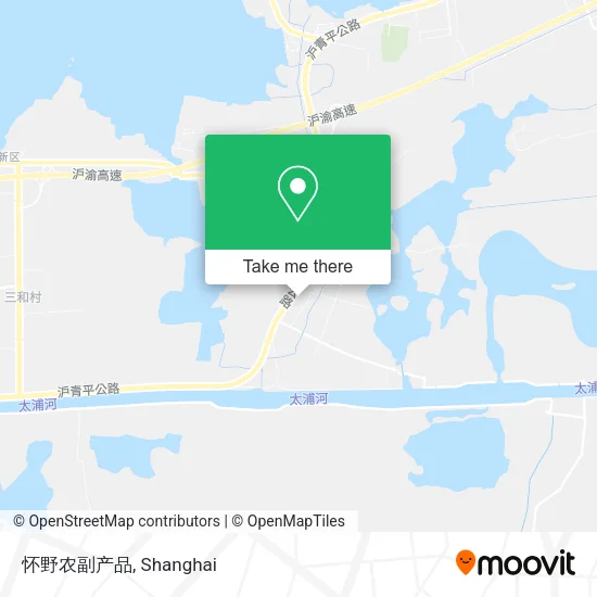 怀野农副产品 map
