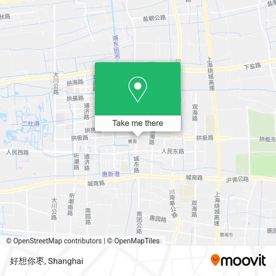 好想你枣 map