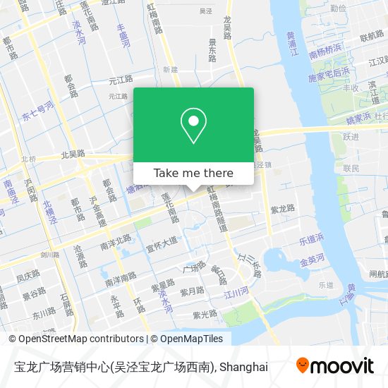 宝龙广场营销中心(吴泾宝龙广场西南) map