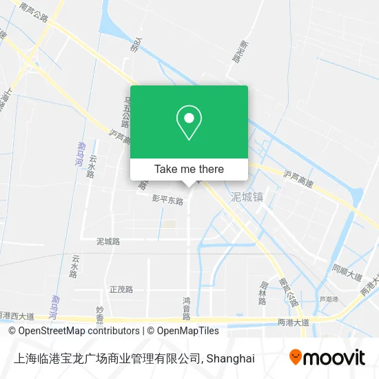 上海临港宝龙广场商业管理有限公司 map