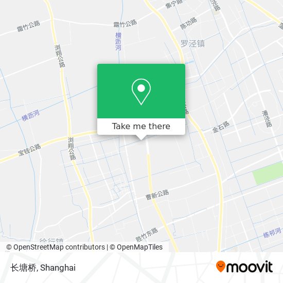 长塘桥 map