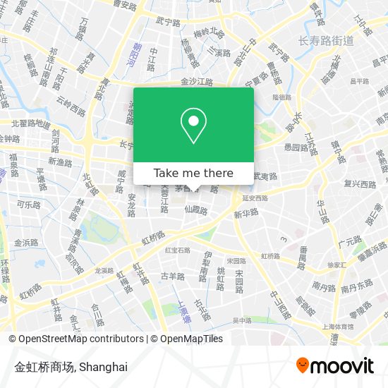 金虹桥商场 map