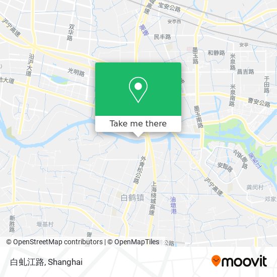 白虬江路 map