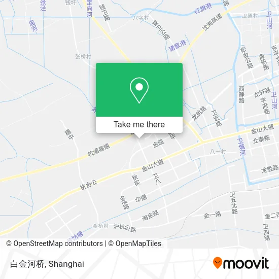 白金河桥 map