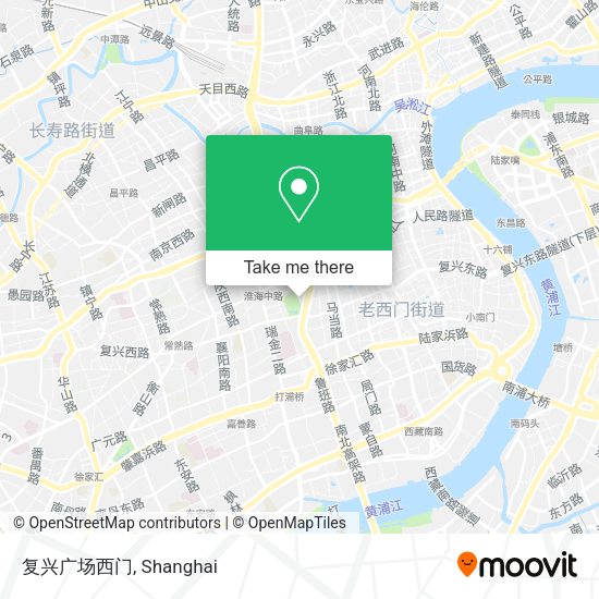 复兴广场西门 map