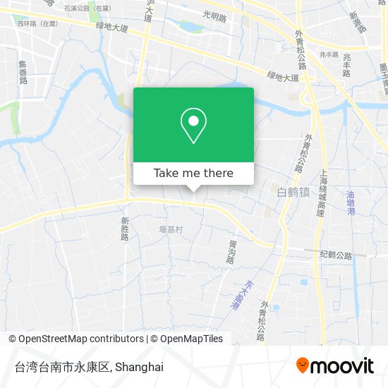 台湾台南市永康区 map