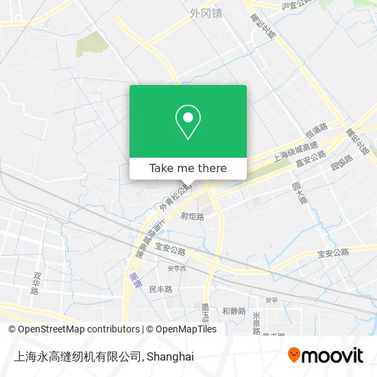 上海永高缝纫机有限公司 map