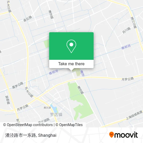 潘泾路市一东路 map