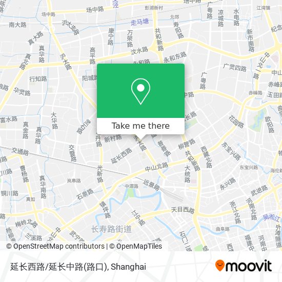 延长西路/延长中路(路口) map