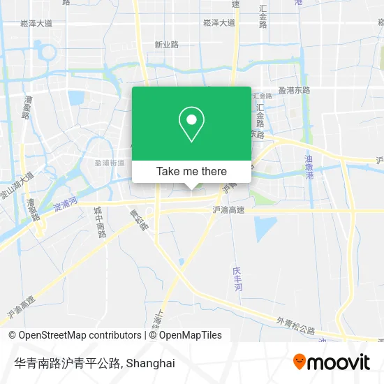 华青南路沪青平公路 map