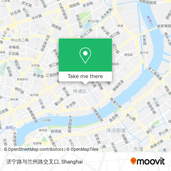 济宁路与兰州路交叉口 map