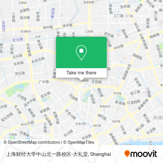 上海财经大学中山北一路校区-大礼堂 map