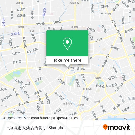 上海博思大酒店西餐厅 map