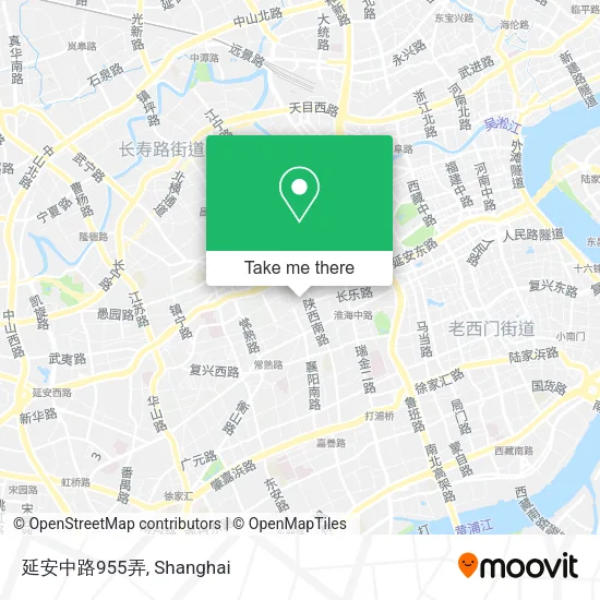 延安中路955弄 map