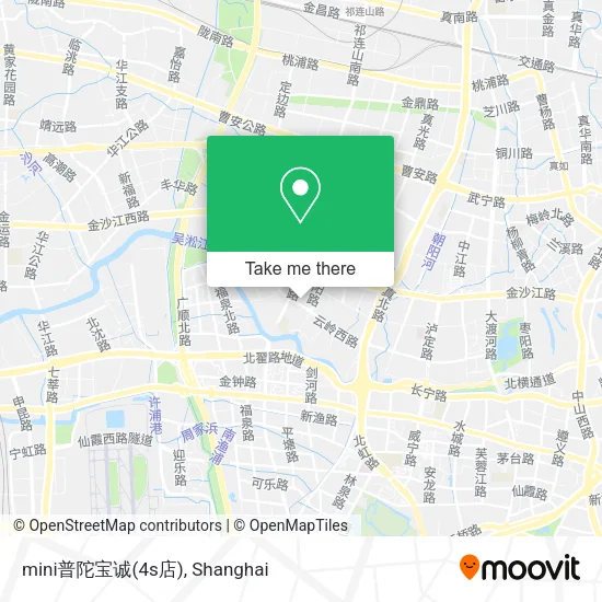 mini普陀宝诚(4s店) map