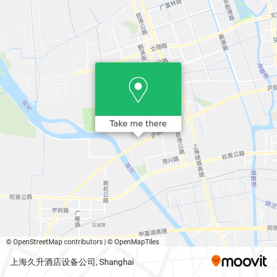 上海久升酒店设备公司 map