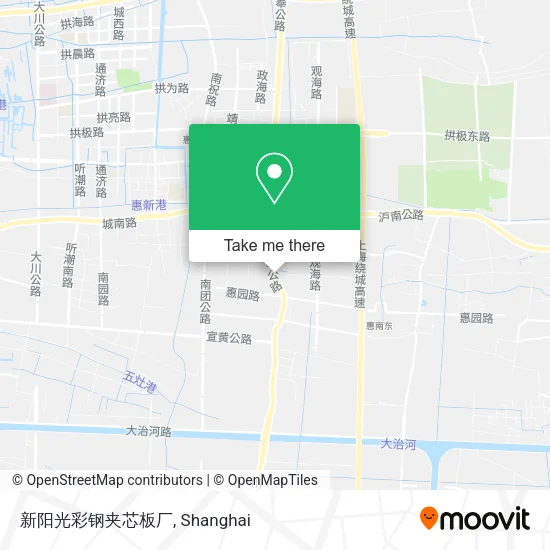 新阳光彩钢夹芯板厂 map