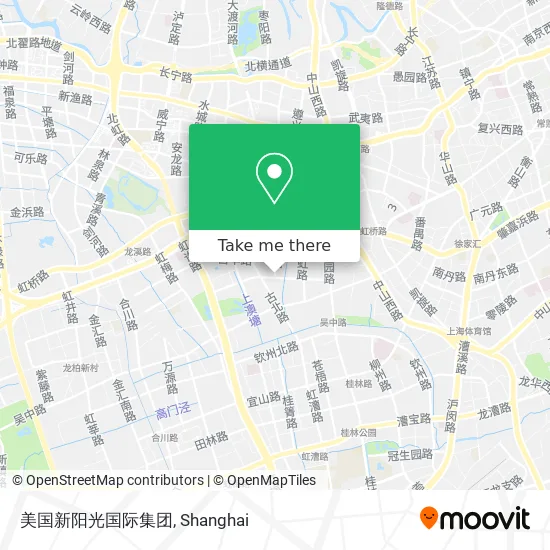 美国新阳光国际集团 map