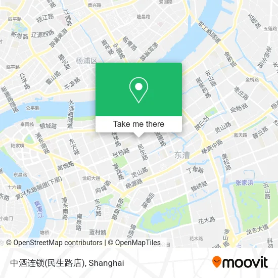 中酒连锁(民生路店) map