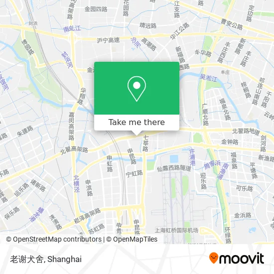 老谢犬舍 map