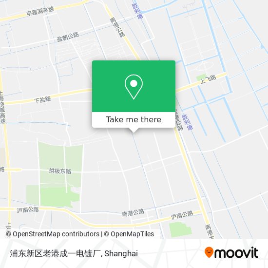浦东新区老港成一电镀厂 map