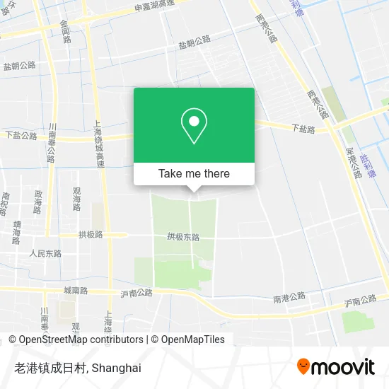 老港镇成日村 map