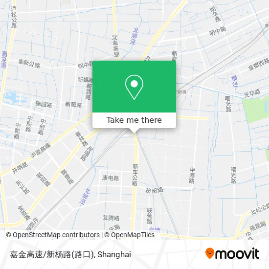 嘉金高速/新杨路(路口) map