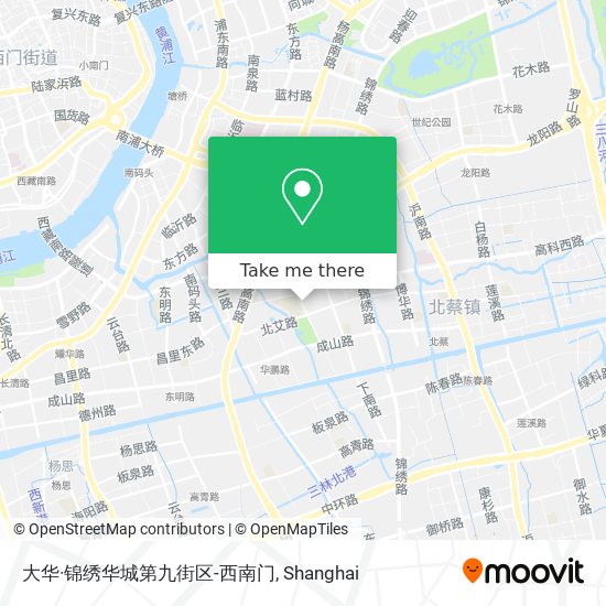 大华·锦绣华城第九街区-西南门 map